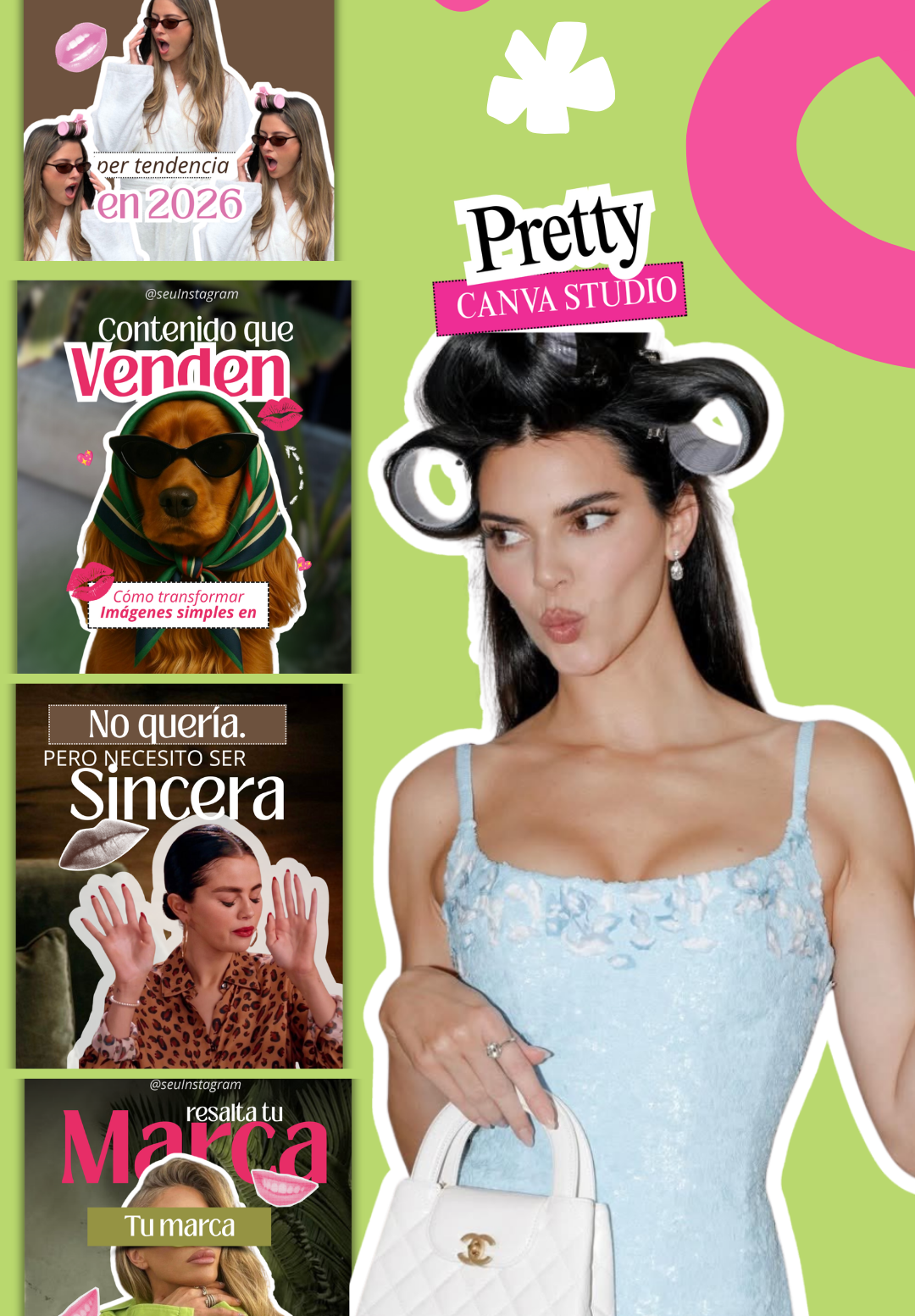 Plantillas Canva del pack Iconic Entrepreneur Pack
