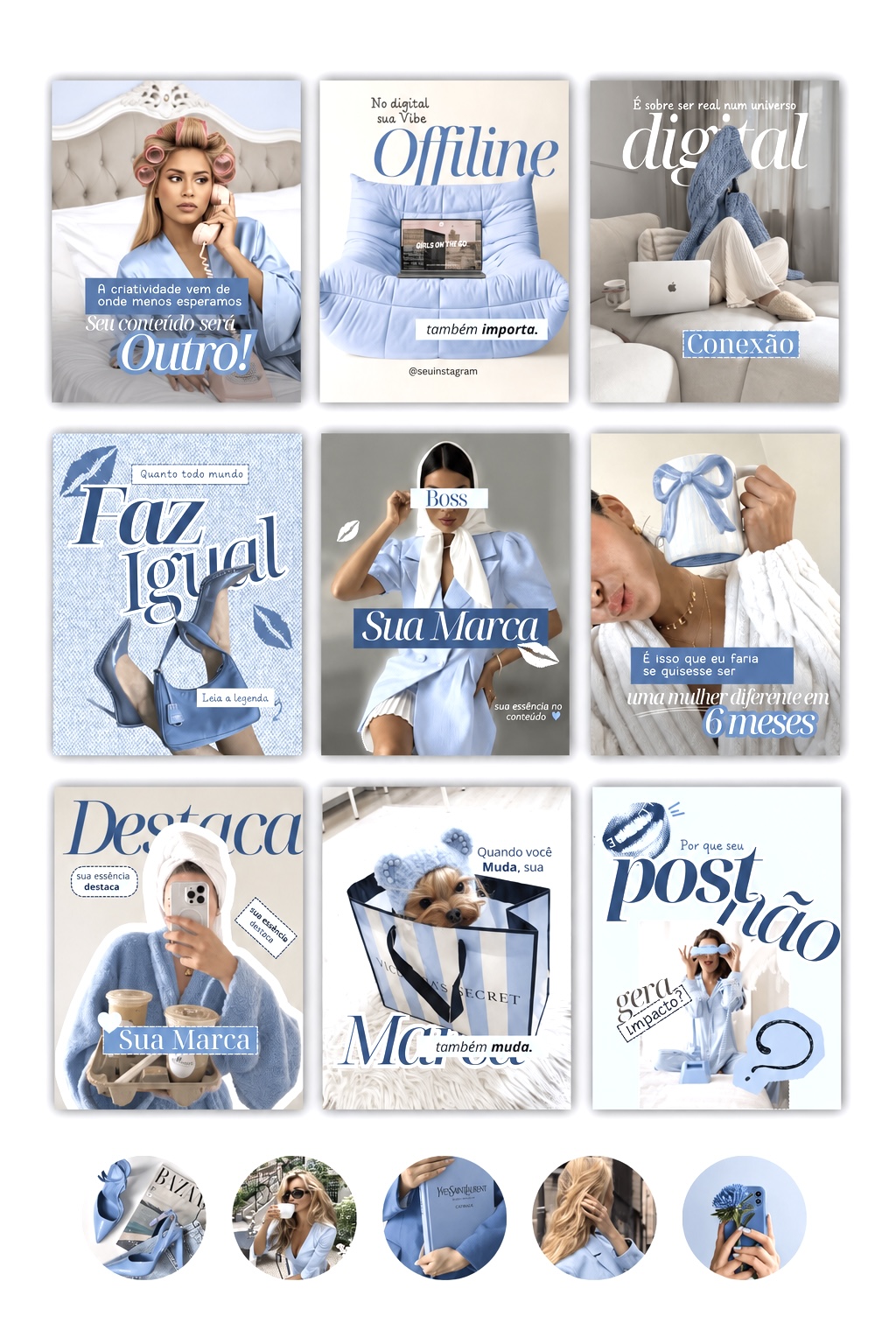 Vista previa de plantilla Pretty Canva